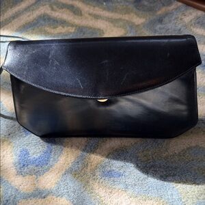 Elegant NAVY Leather Women's Bag